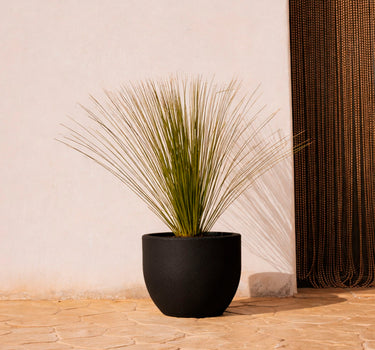 Round colored flower pot AZALEA 30