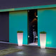 Bamboo planter with light 70