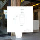 Bamboo planter with light 70