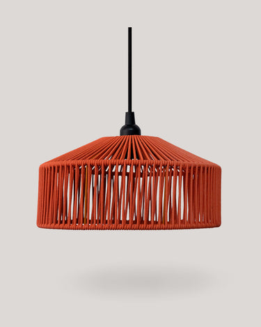 CALABARDINA#ILUMINACION_Cable 5m + florón (Bombilla no incluida)#Color_Terracota