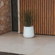 CIRCOOLAR Round flowerpot in CAMELIA colour Recycled material