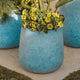 CIRCOOLAR Round flowerpot in CAMELIA colour Recycled material