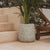 CIRCOOLAR Round flowerpot in CAMELIA colour Recycled material