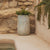 CIRCOOLAR Round flowerpot in CAMELIA colour Recycled material