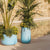 CIRCOOLAR Round flowerpot in CAMELIA colour Recycled material