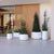 CIRCOOLAR Round flowerpot in CAMELIA colour Recycled material