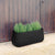 CIRCOOLAR Round flowerpot in CAMELIA colour Recycled material