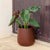 CIRCOOLAR Round flowerpot in CAMELIA colour Recycled material