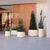 CIRCOOLAR Round flowerpot in CAMELIA colour Recycled material