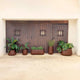 CIRCOOLAR Round flowerpot in CAMELIA colour Recycled material