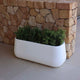 CIRCOOLAR Round flowerpot in CAMELIA colour Recycled material
