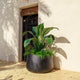 CIRCOOLAR Round flowerpot in CAMELIA colour Recycled material