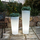 Round flowerpot with light FICUS 60
