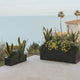 JARA 60 x 20 rectangular colored flower pot