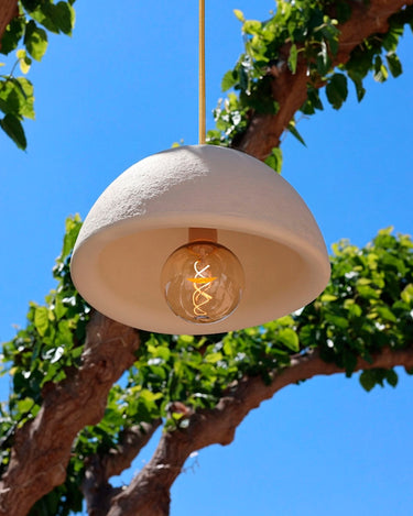 LUNA#Alimentación_Batería recargable (Sin instalación) Luz cálida#tamañoTamaño_ø38.5 x 22 cm#color_Beige
