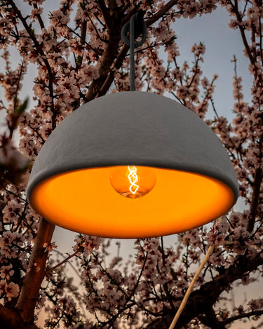 LUNA#tamaño_LUNA 60 (ø60 x 31 cm)#color_BLANCO#Alimentación_Batería recargable (Sin instalación) Luz cálida