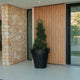 Round colored flower pot MAGNOLIA 30