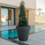 Round colored flower pot MAGNOLIA 30
