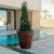 Round colored flower pot MAGNOLIA 30