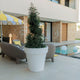Round colored flower pot MAGNOLIA 30