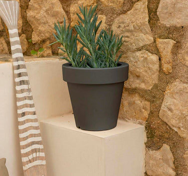 Round colored flower pot MAGNOLIA 30