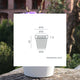 Round colored flower pot MAGNOLIA 30