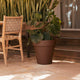 Round colored flower pot MAGNOLIA 30