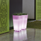 Planter with light MELISA 30