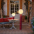 MONICA 150 FLOOR LAMP BURGUNDY