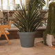 RUSTIC PINK 45 round flower pot