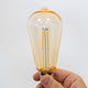 Led bulb 220V ST64 E27 filament and unbreakable (Pack 10)