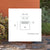 Square flower pot with light NARCISO 40