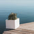 SQUARE NARCISO COLOR PLANTER 35