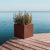 SQUARE NARCISO COLOR PLANTER 35