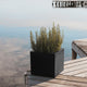 SQUARE NARCISO COLOR PLANTER 35