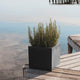 SQUARE NARCISO COLOR PLANTER 35