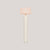 Solar-powered floor lamp with twilight sensor – Phoebe 140, Beige