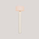 Solar-powered floor lamp with twilight sensor – Phoebe 140, Beige