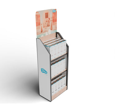 EXPOSITOR LOLA 30 SLIM V1 (3 BALDAS METALICO TALLA M)