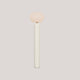 Solar-powered floor lamp with twilight sensor – Rachel 145, Beige