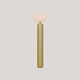 Solar-powered floor lamp with twilight sensor – Rachel 145, Mustard