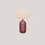 RACHL 45 TABLE LAMP BURGUNDY