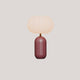 RACHL 45 TABLE LAMP BURGUNDY