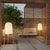 DESIGN FLOOR LAMP WITH WOODEN LEGS ROCKET 70