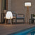DESIGN FLOOR LAMP WITH WOODEN LEGS ROCKET 70