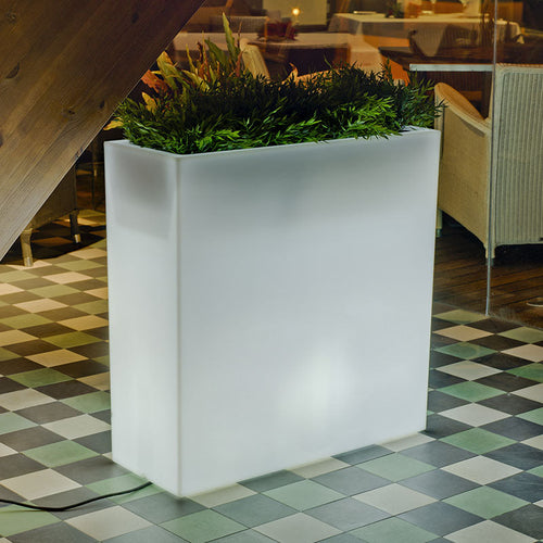 Planters with Light