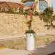 Macetero redondo de color HORTENSIA