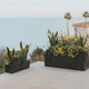 JARA 60 x 20 rectangular colored flower pot