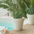Round colored flower pot MAGNOLIA 30
