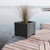 SQUARE NARCISO COLOR PLANTER 35